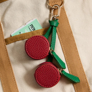 Frem NYC Cherry Leather Bag Charm