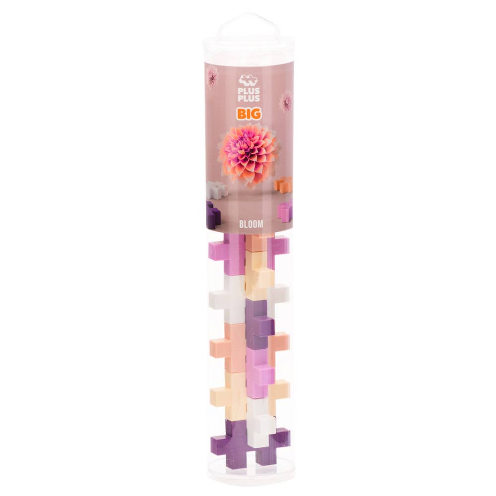 Plus-Plus BIG 15 pc Tube in Bloom