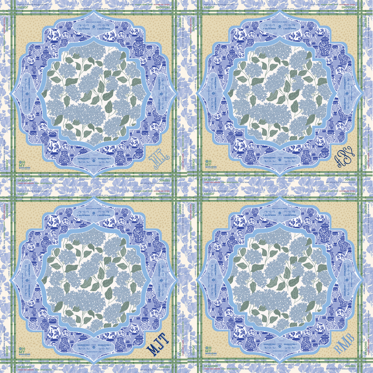 Oh My Mahjong - Luna Mat in Tube