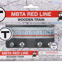 MBTAgifts Wooden Toy Red Line Train