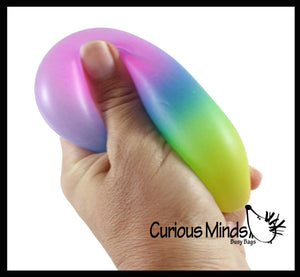 Curious Minds Toys Rainbow Squishy Stress Ball