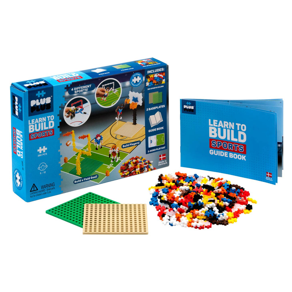 Plus-Plus Learn to Build Set in Sports