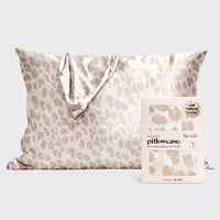 KITSCH Satin Pillowcase Standard in Leopard