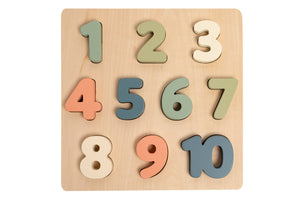 Pearhead Wooden Numbers Puzzle