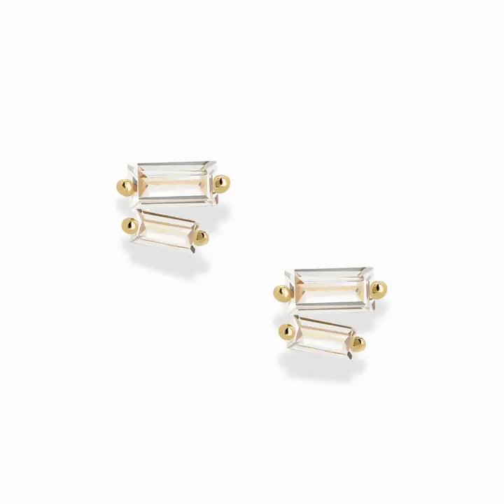 Mod + Jo Mae Baguette Studs