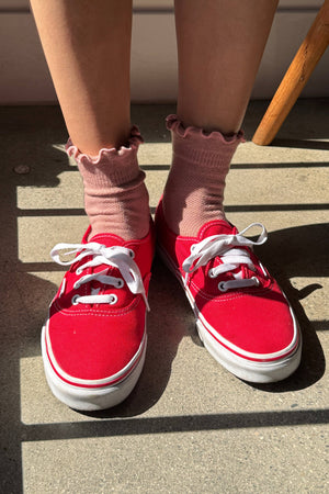 Le Bon Shoppe Ruffled Hugger Crew Socks - Multiple Colors!