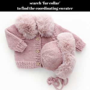 Huggalugs Cuddle Bonnet in Rosy