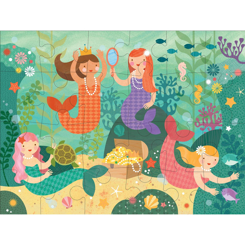 Chronicle 24 Piece Mermaid Floor Puzzle