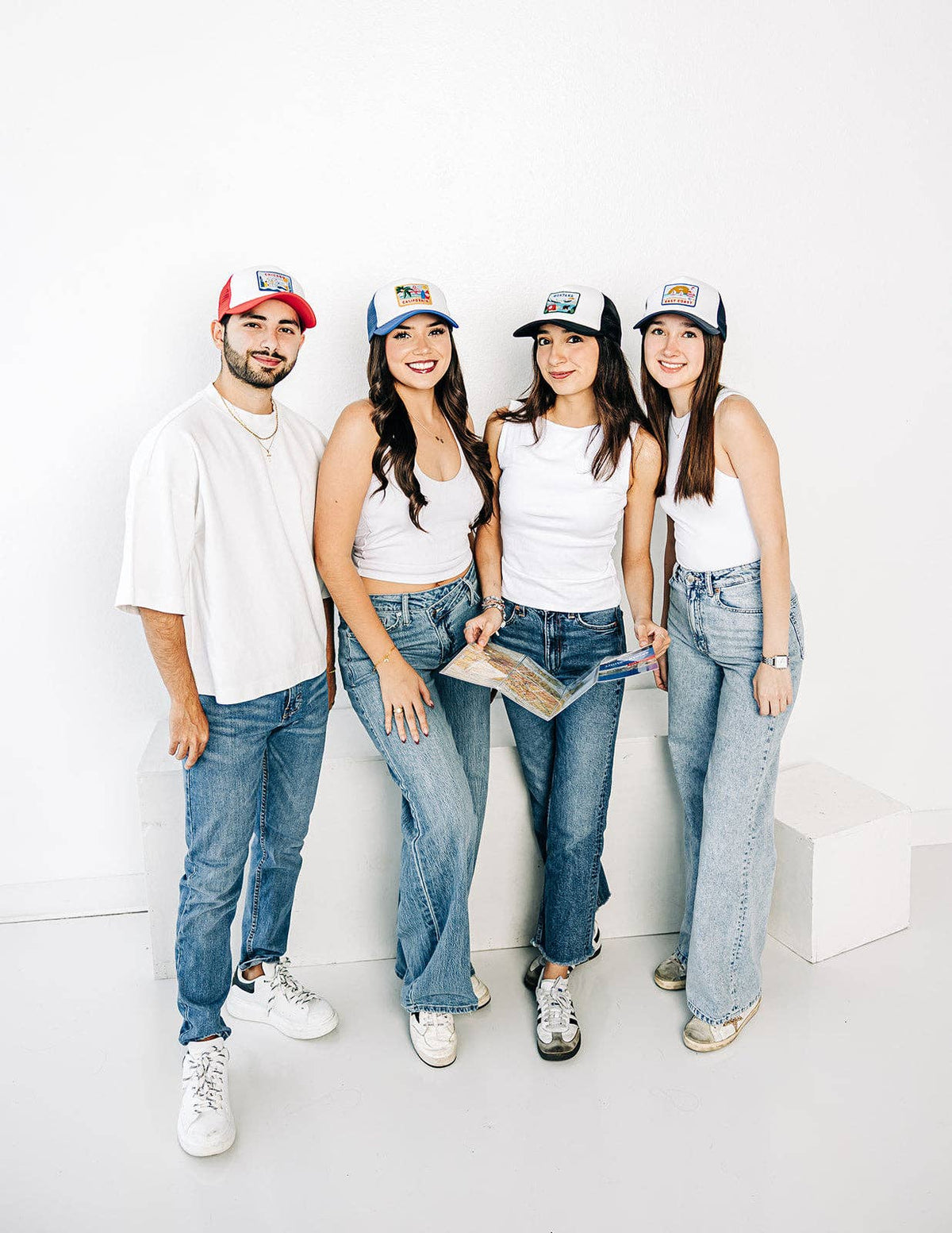 Rey to Z East Coast Postcard Trucker Hat