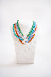 Lisi Lerch Susie Quartz Beaded Necklace with Freshwater Pearl