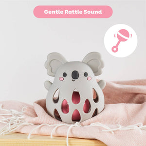 Tiger Tribe Silicone Koala Rattle