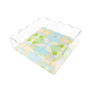 Laura Park Designs Small Elephant Falls Scalloped Tray
