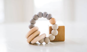Bannor Toys Classic Teether Wooden Baby Toys