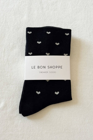 Le Bon Shoppe - Heart Sneaker Socks (multiple colors)