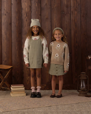 Rylee + Cru Aspen Sweater in Ivory Flower