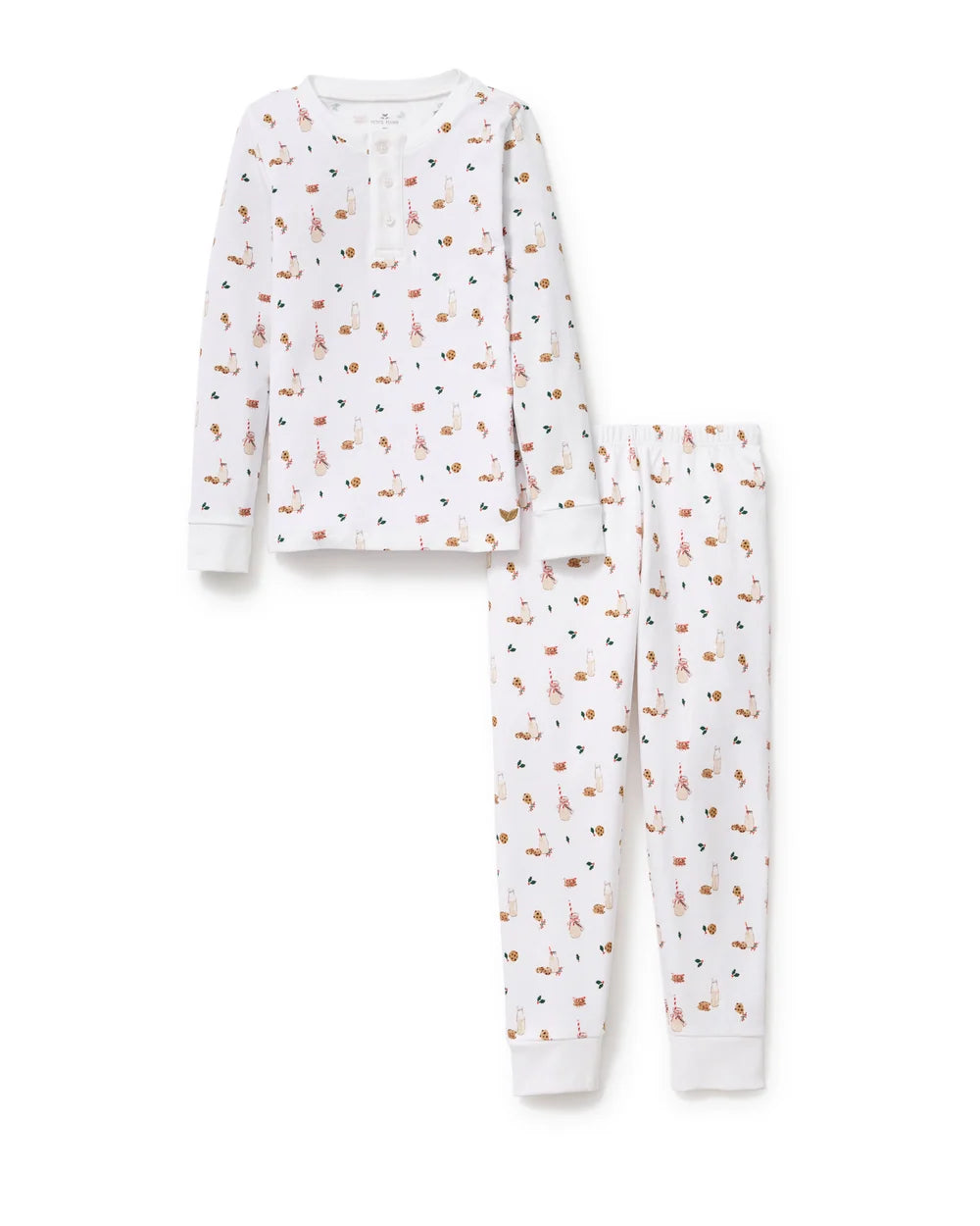 Petite Plume Children's Snug Fit Pajama Set in Yuletide Treats