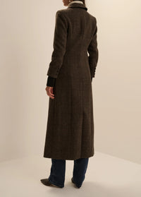 Favorite Daughter The City Coat in Ganache Houndstooth