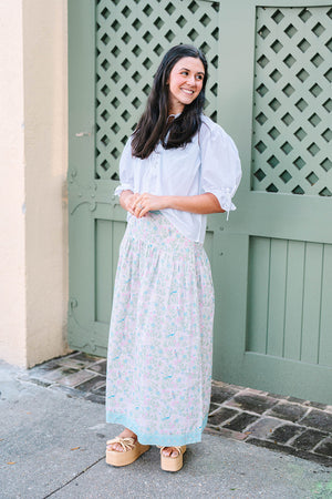 Marigold by Victoria Dunn Isabella Skirt in Songbird