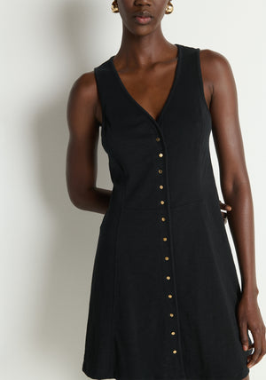 Nation Tierra Mini Dress in Black