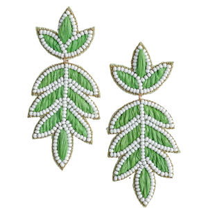 Lilly Raffia Earrings - Multiple Colors!
