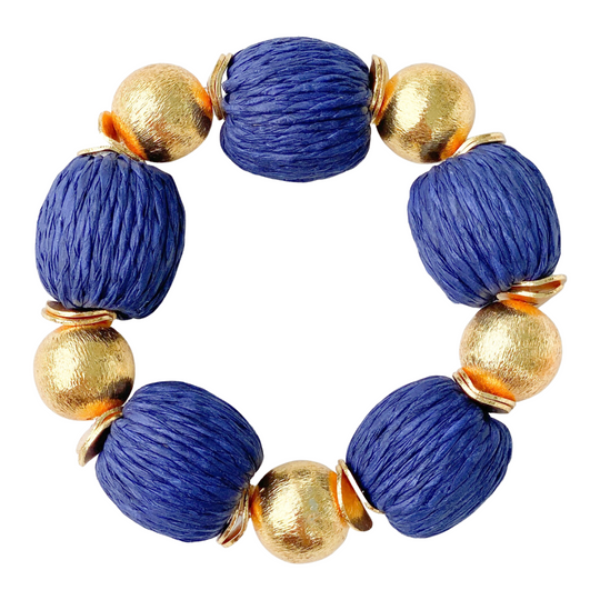 Candace Raffia Bracelet - Multiple Colors