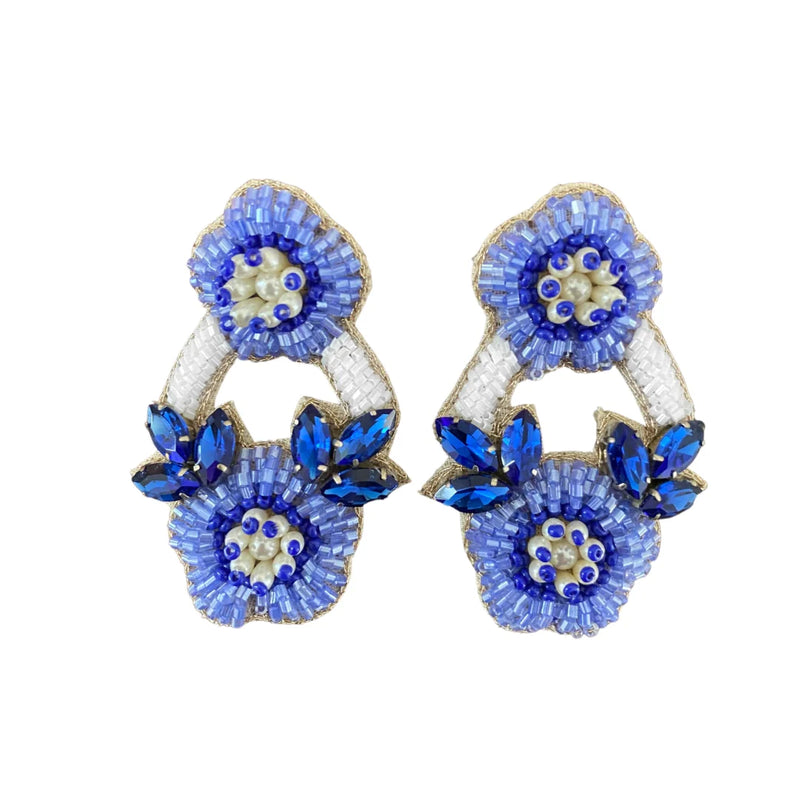 East Hampton Flower Earrings in Multiple Colors!
