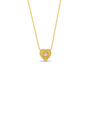 LeMel Liv Heart Necklace