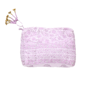 Pink Chicken Small Quilted Pouch-Multiple Colors!