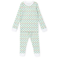 Lila + Hayes Grayson Pajama Set in Tree Topper Stars