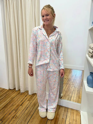 Joy Street Women's Mahjong Pajama Set