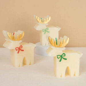 Meri Meri Reindeer with Bow Candles