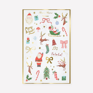 Meri Meri Christmas Mixed Icon Temporary Tattoos