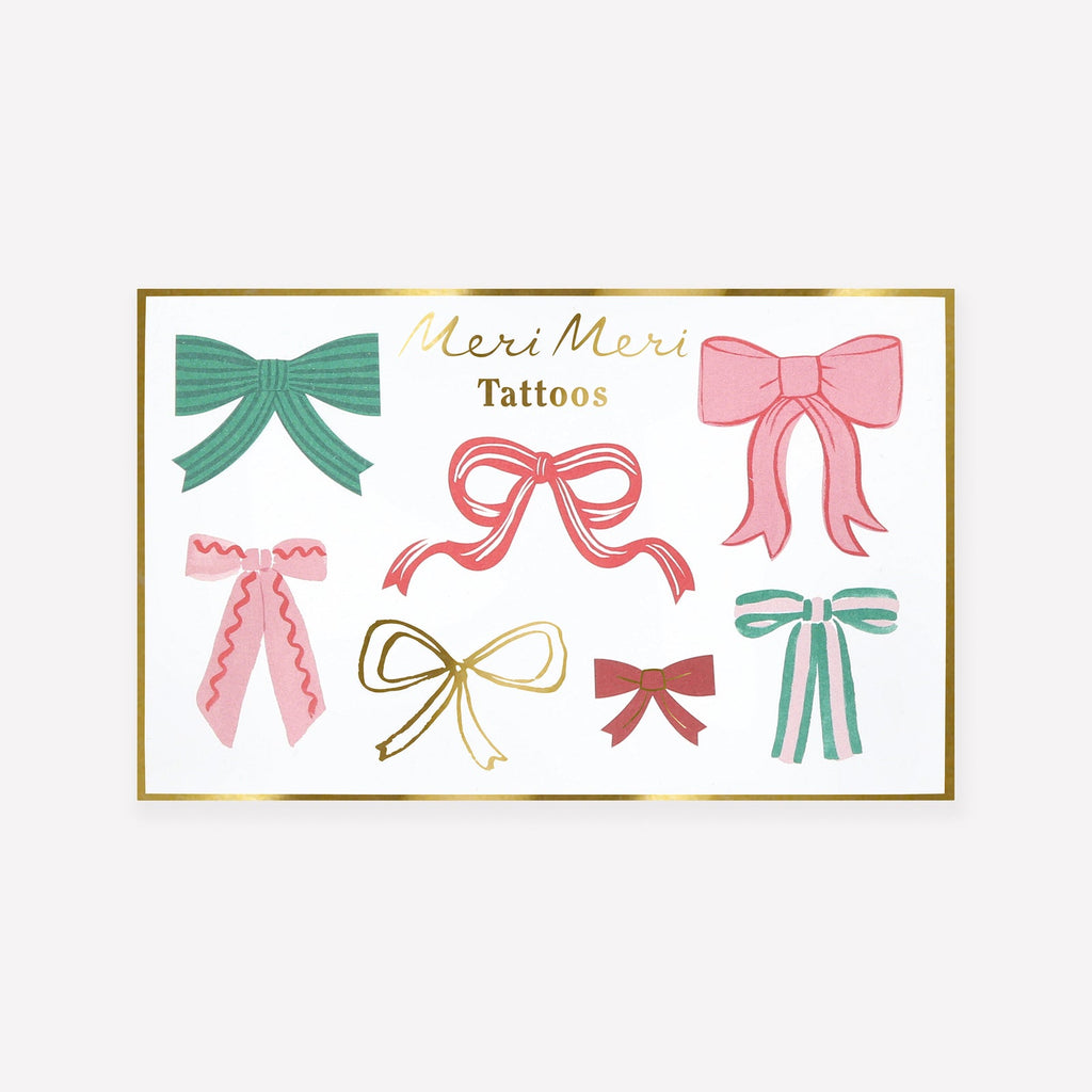 Meri Meri Christmas Temporary Tattoos-Multiple Styles