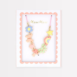 Meri Meri Fun Icons Enamel Necklace