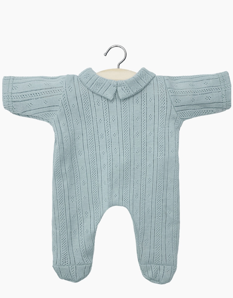 Minikane Babies Corentin Blue Sleepsuit for 11" Dolls