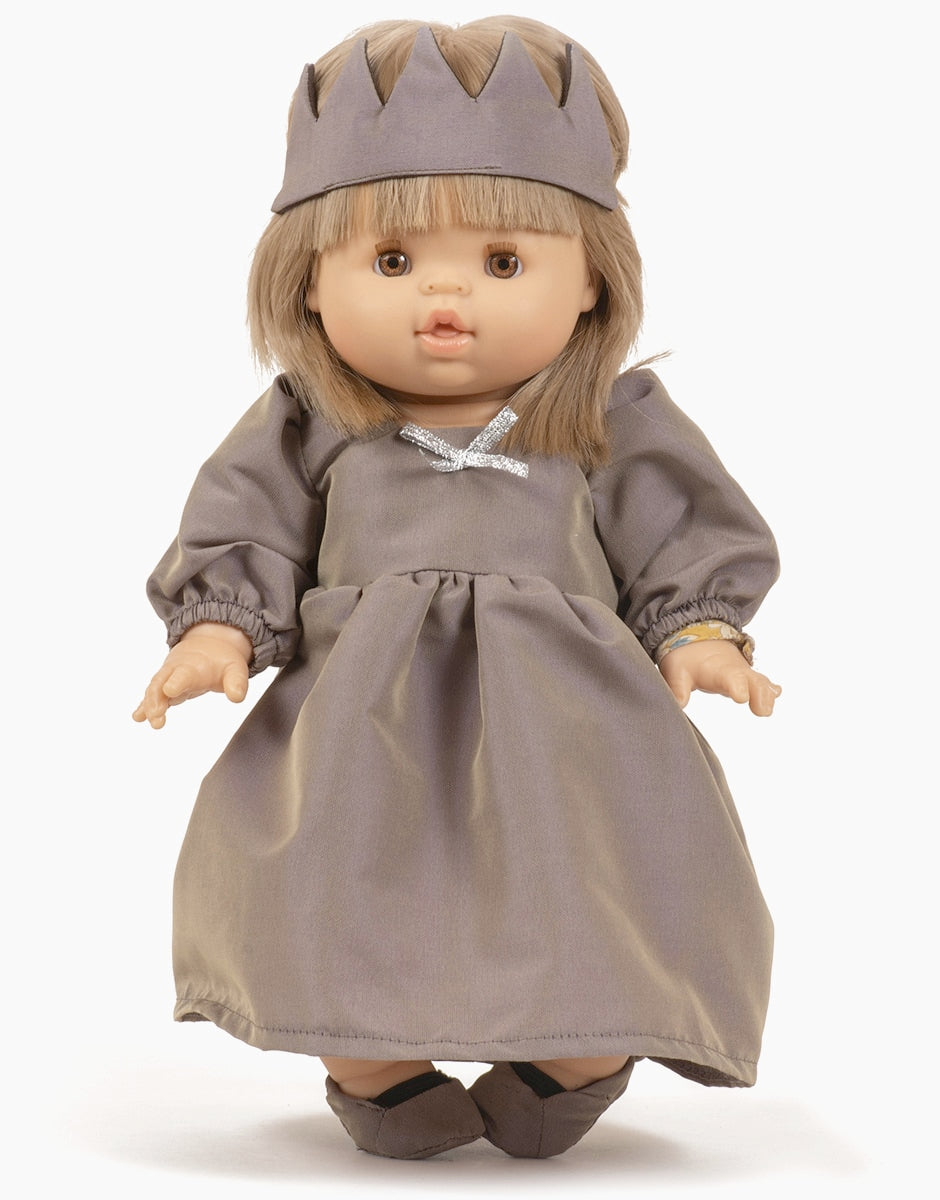 Minikane Princess Lisbeth Dress Set in 13.5" Dolls in Purple