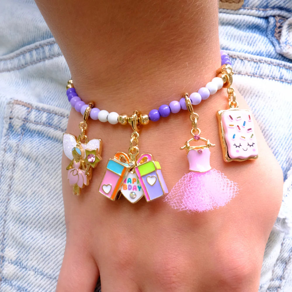Charm It! Gold Toaster Cake Charm