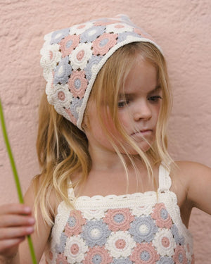 Rylee + Cru Lili Knit Set in Crochet Floral