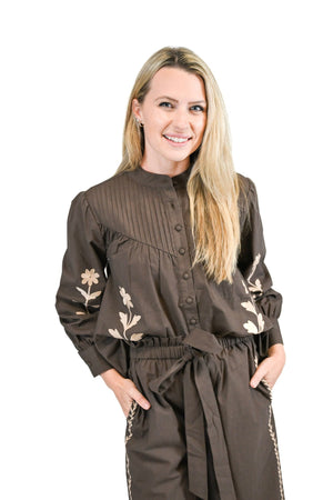 Verity Blouse | Sandstone