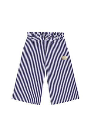Dear Sophie Striped Culottes in Navy