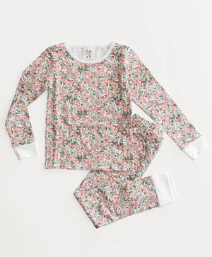 Timo & Violet Pajama Set in Peach Blossom