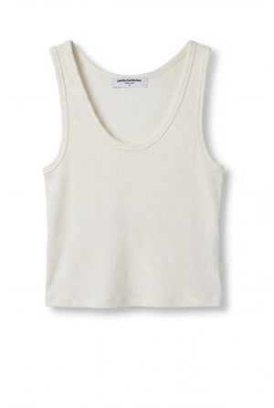 perfectwhitetee Blondie Structured Rib Bra Friendly Tank -  Multiple Colors!