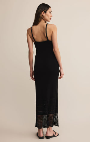 Z Supply Callahan Midi Dress in Black