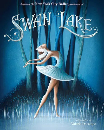 Swan Lake Book Illustrated by Valeria Docampo