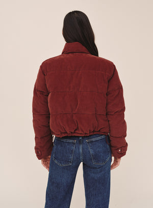 B20235-L88-300 - FUNNEL NECK PUFFER JACKET