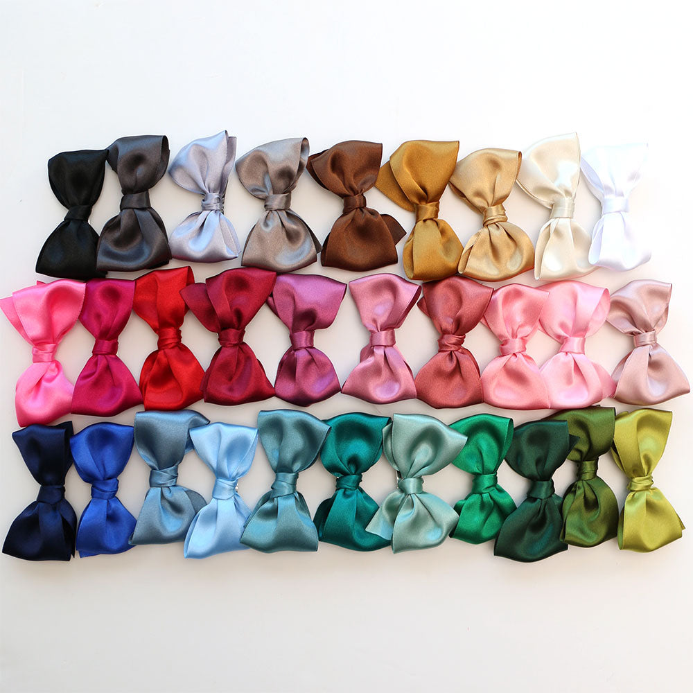 Eva's House Big Satin Bow - Multiple Colors!