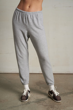perfectwhitetee Mare Jersey Jogger in Grey