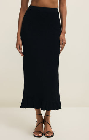 Z Supply Ramona Sweater Skirt in Black