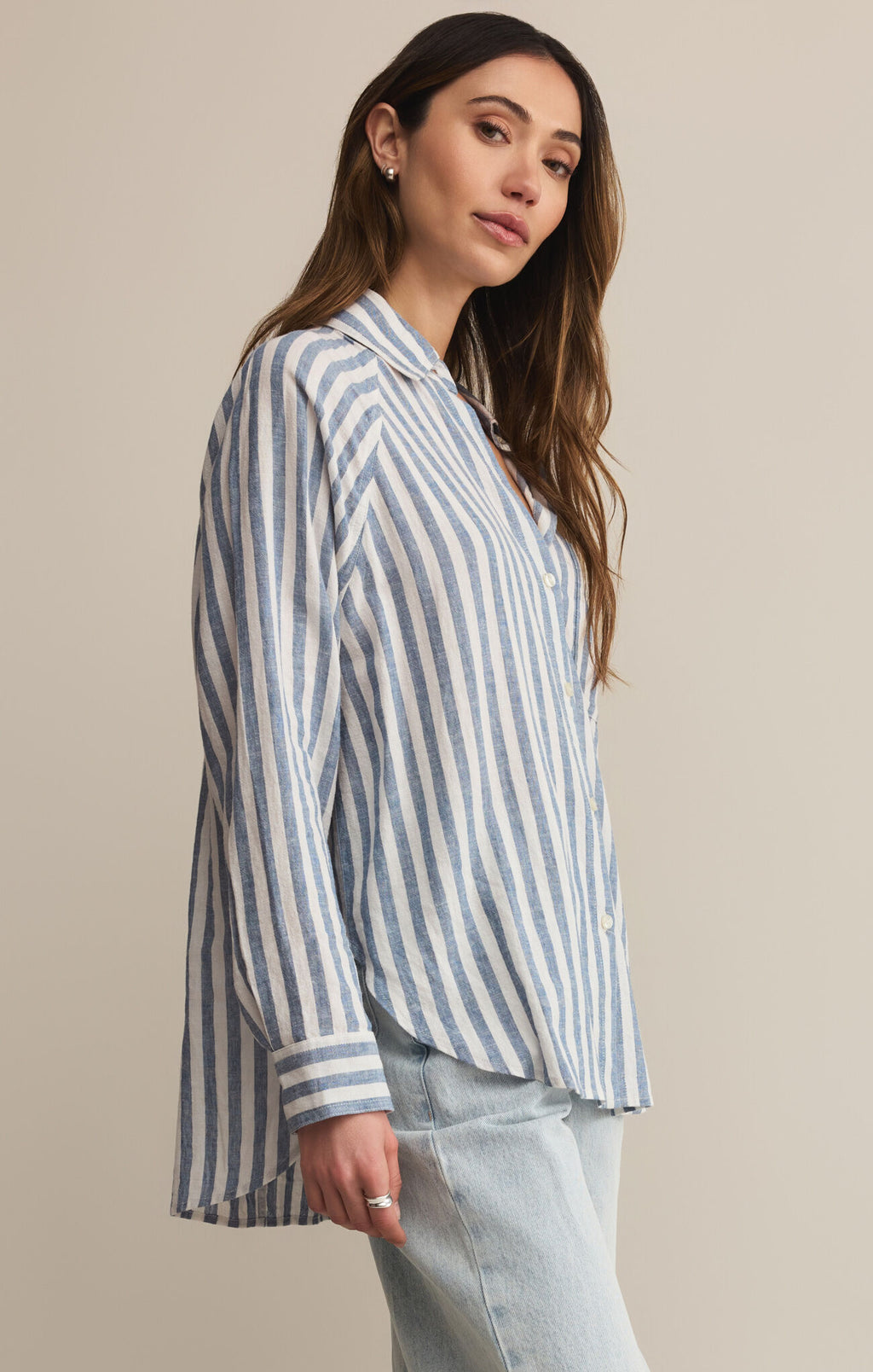 Z Supply Perfect Line Top in Boathouse