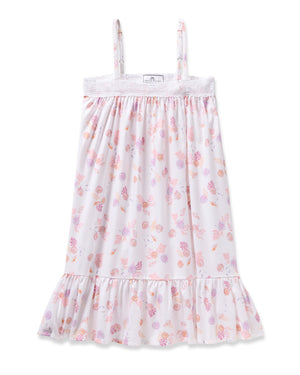 Petite Plume Girls Lily Nightgown in Seashell Splendor